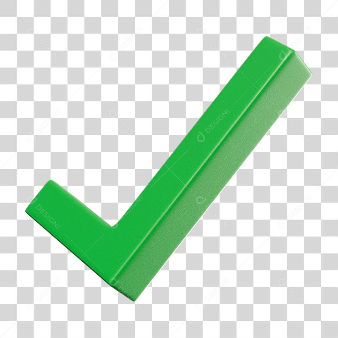 Ícone Sinal de Confirmação PNG Transparente