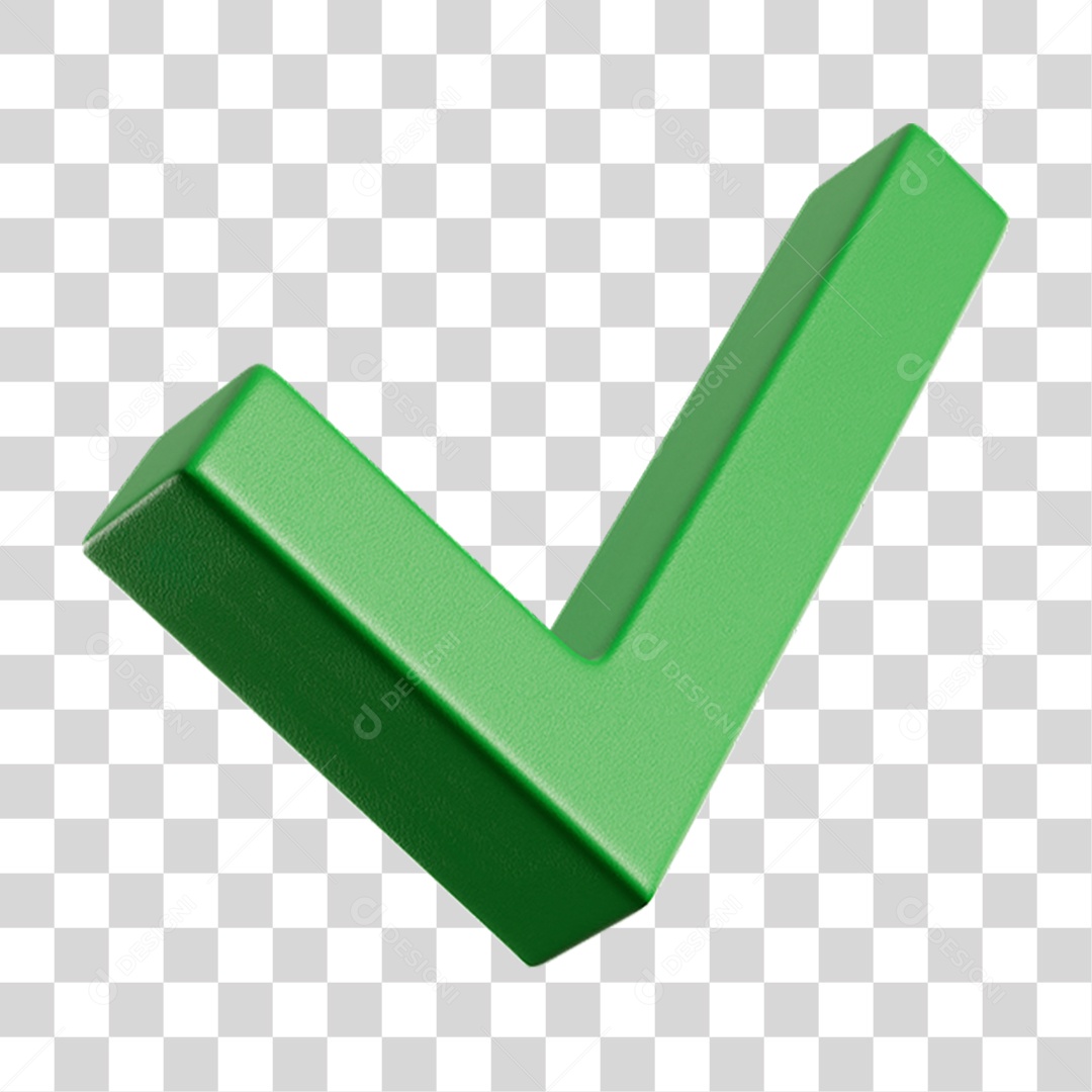 Ícone Sinal de Confirmação PNG Transparente