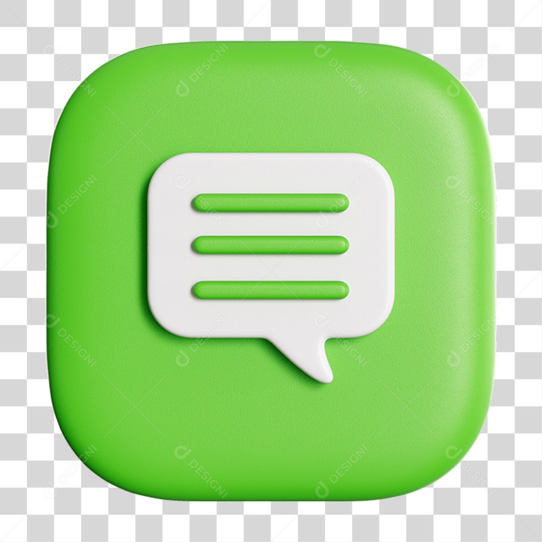 Ícone mensagem PNG Transparente