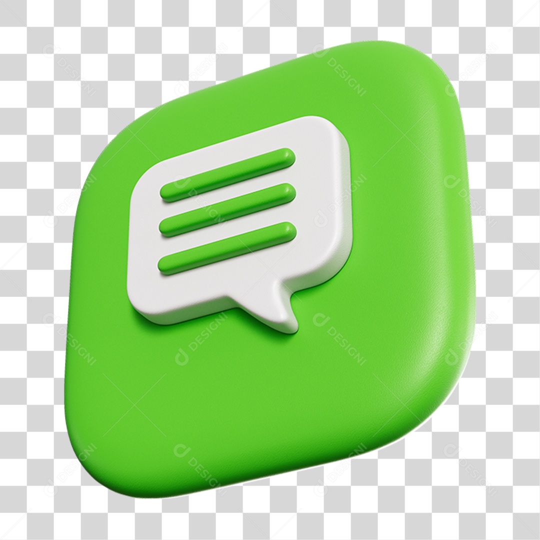 Ícone mensagem PNG Transparente