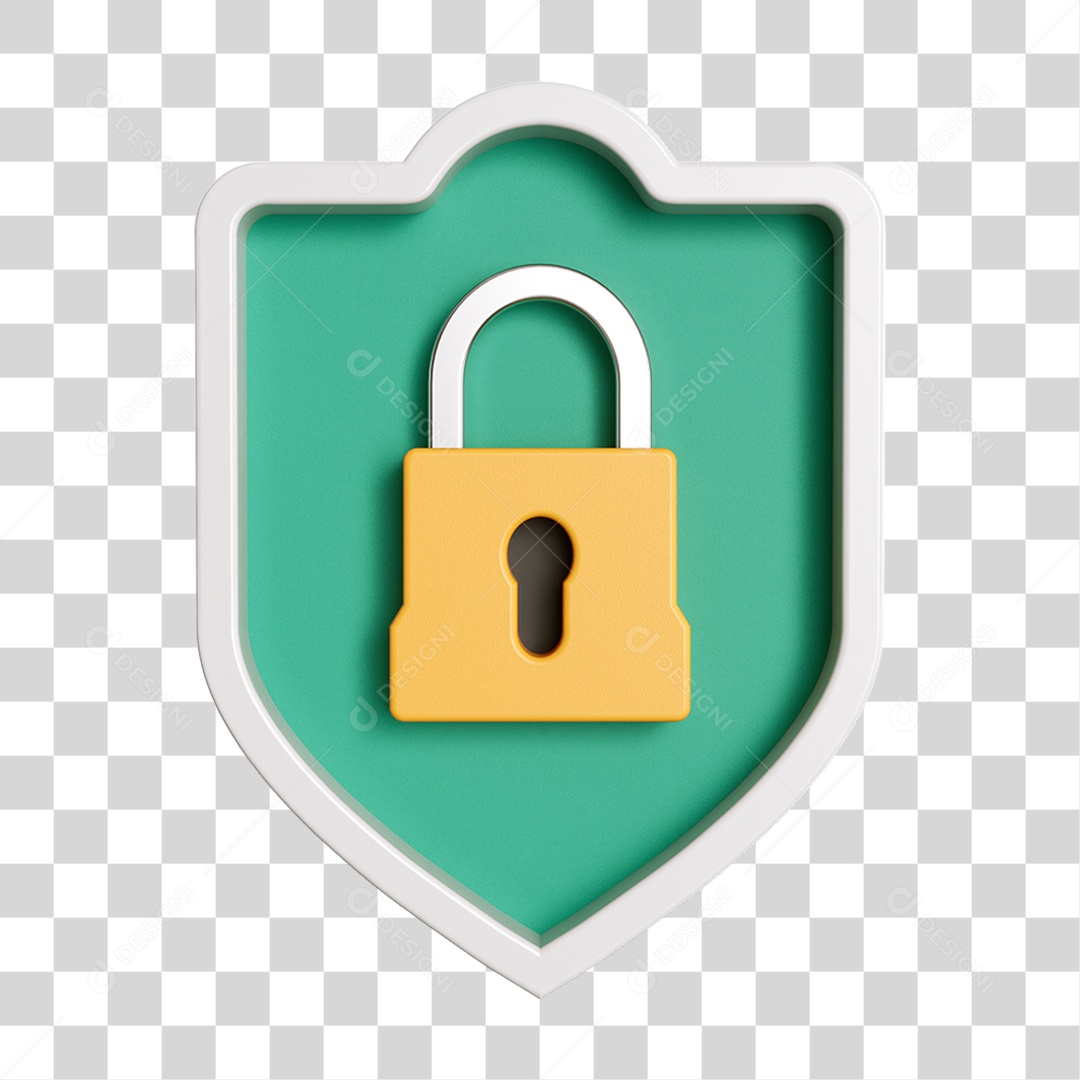 Escudo Proteção Segurança PNG Transparente