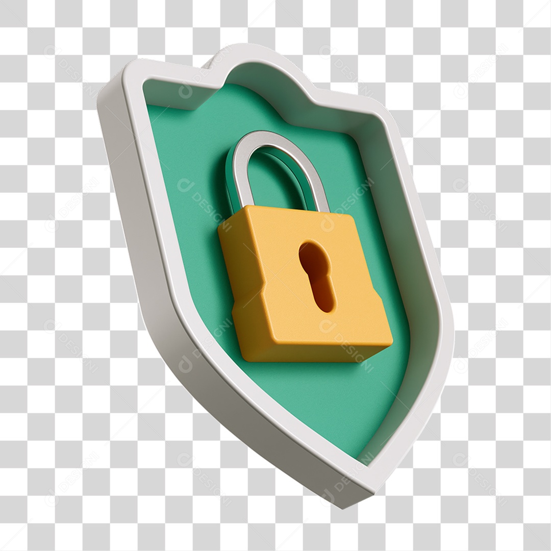 Escudo Proteção Segurança PNG Transparente