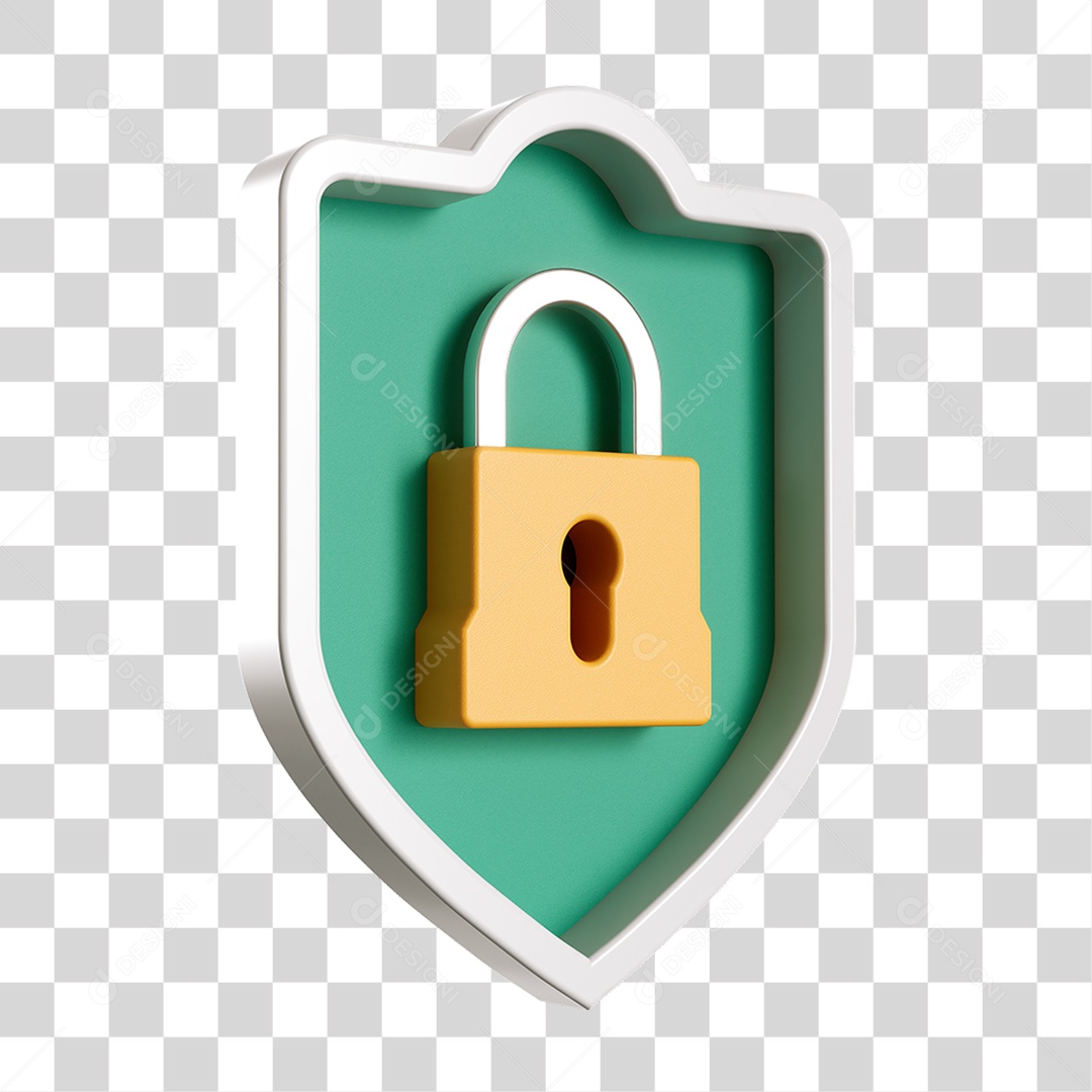 Escudo Proteção Segurança PNG Transparente