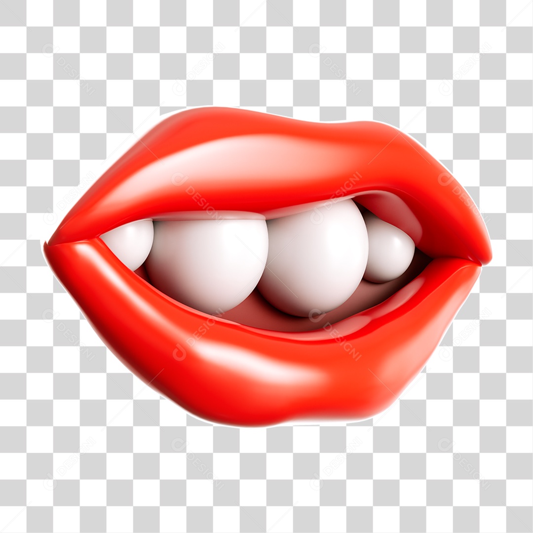 Ícone Boca PNG Transparente