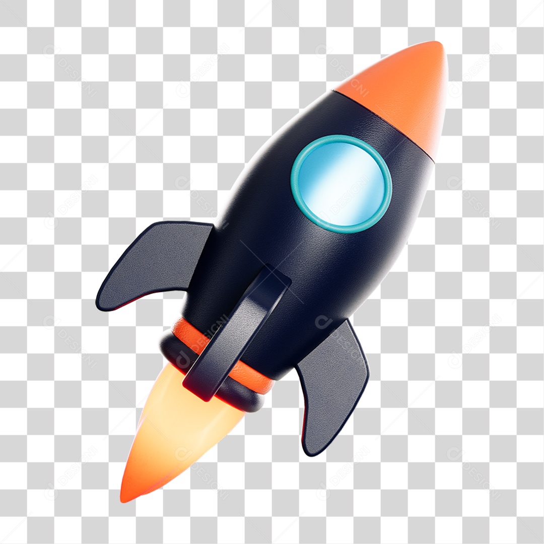 Ícone Foguete Espaçonave PNG Transparente