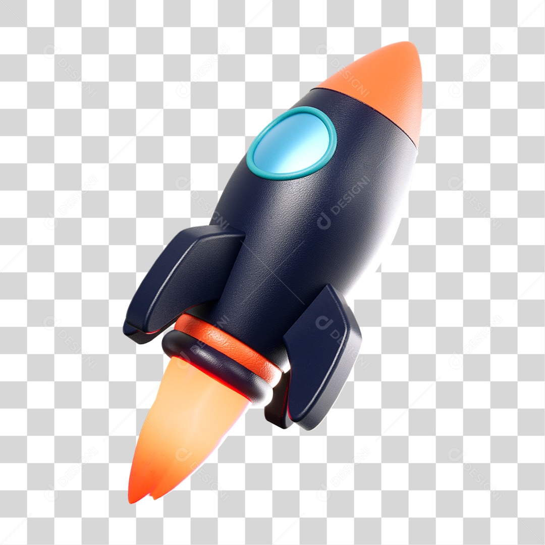 Ícone Foguete Espaçonave PNG Transparente