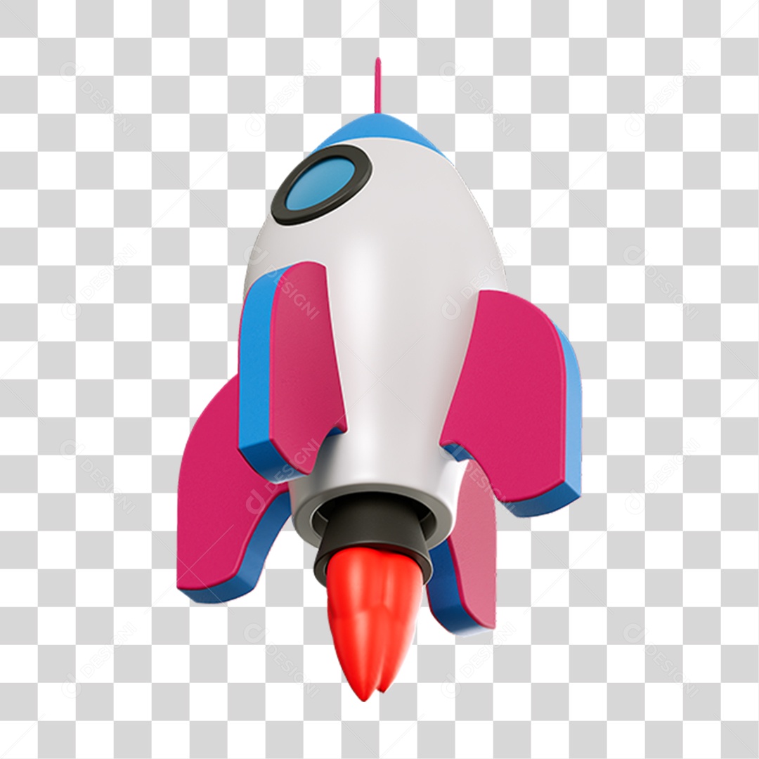 Ícone Foguete Espaçonave PNG Transparente