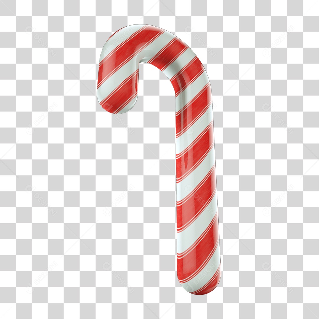 Decoração de Natal Bastão de Doce PNG Transparente
