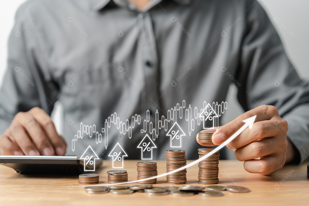 Homem jovem empresário em seu escritório