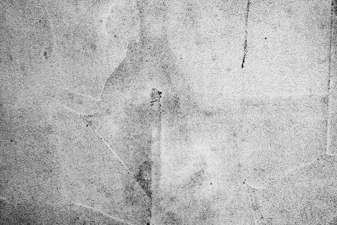 Textura, parede, concreto, pode ser usado como fundo. Fragmento de parede com arranhões e rachaduras