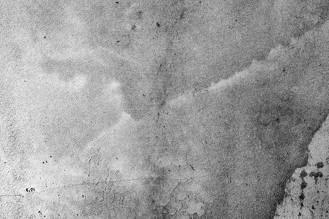 Textura, parede, concreto, pode ser usado como fundo. Fragmento de parede com arranhões e rachaduras