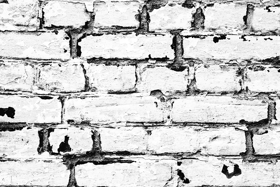 Textura, tijolo, parede, pode ser usado como fundo. Textura de tijolo com arranhões e rachaduras