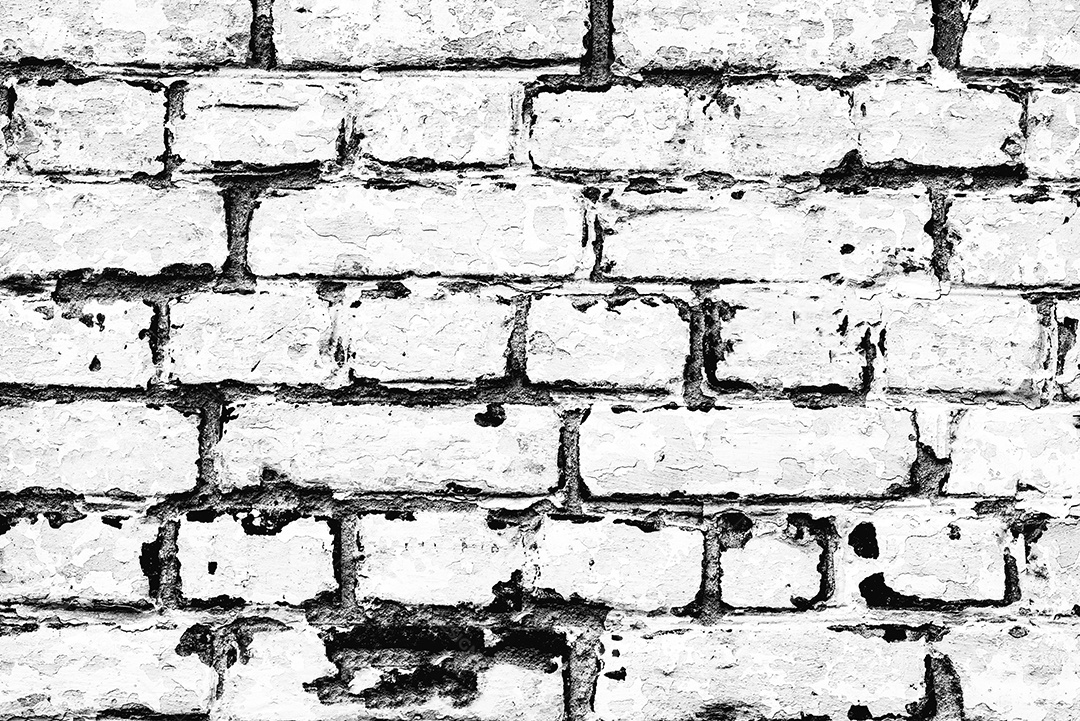 Textura, tijolo, parede, pode ser usado como fundo. Textura de tijolo com arranhões e rachaduras