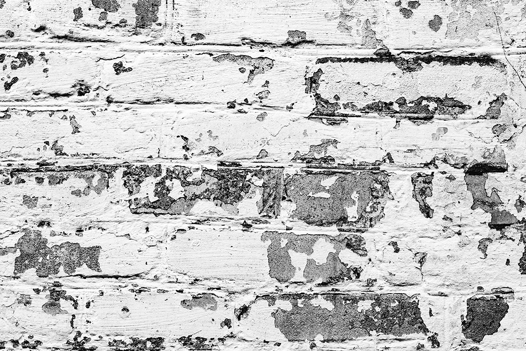 Textura, tijolo, parede, pode ser usado como fundo. Textura de tijolo com arranhões e rachaduras