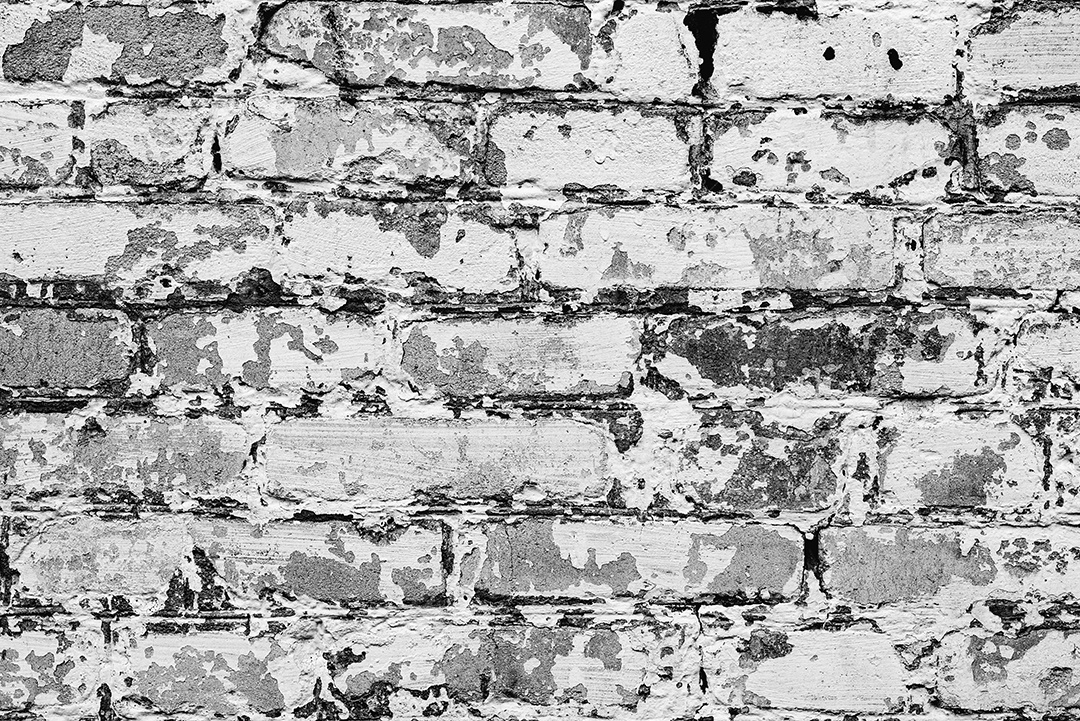 Textura, tijolo, parede, pode ser usado como fundo. Textura de tijolo com arranhões e rachaduras