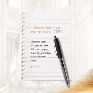 Social Media Quais São Suas Metas Para 2024 PSD Editável [download ...
