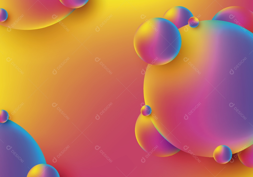 Background Fluido Ilustração Vetor EPS