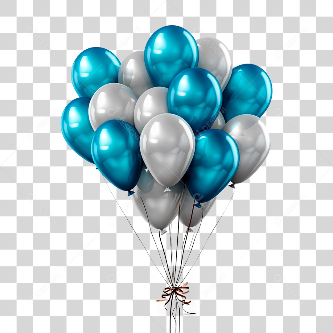 Balões de Ar Enfeites Decorações PNG Transparente