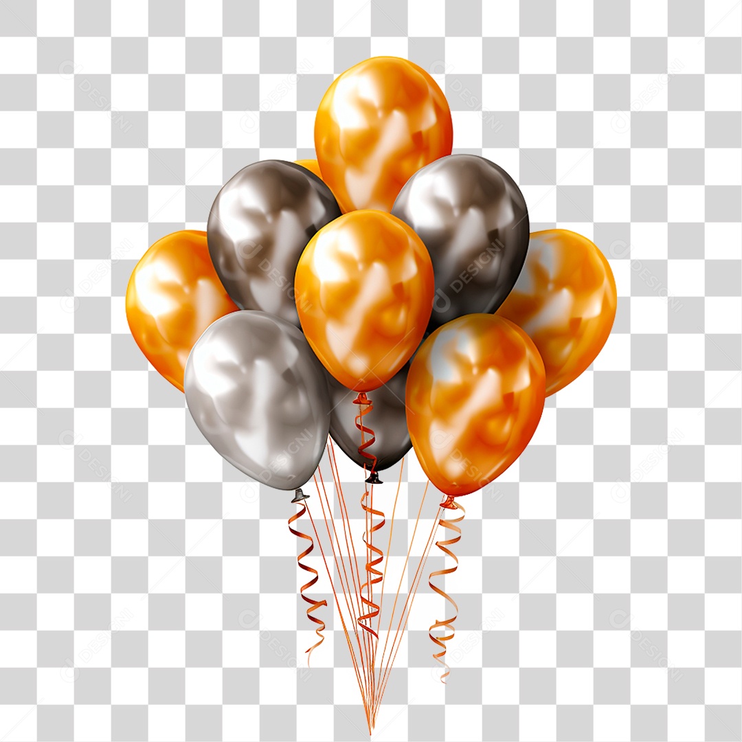 Balões de Ar Enfeites Decorações PNG Transparente