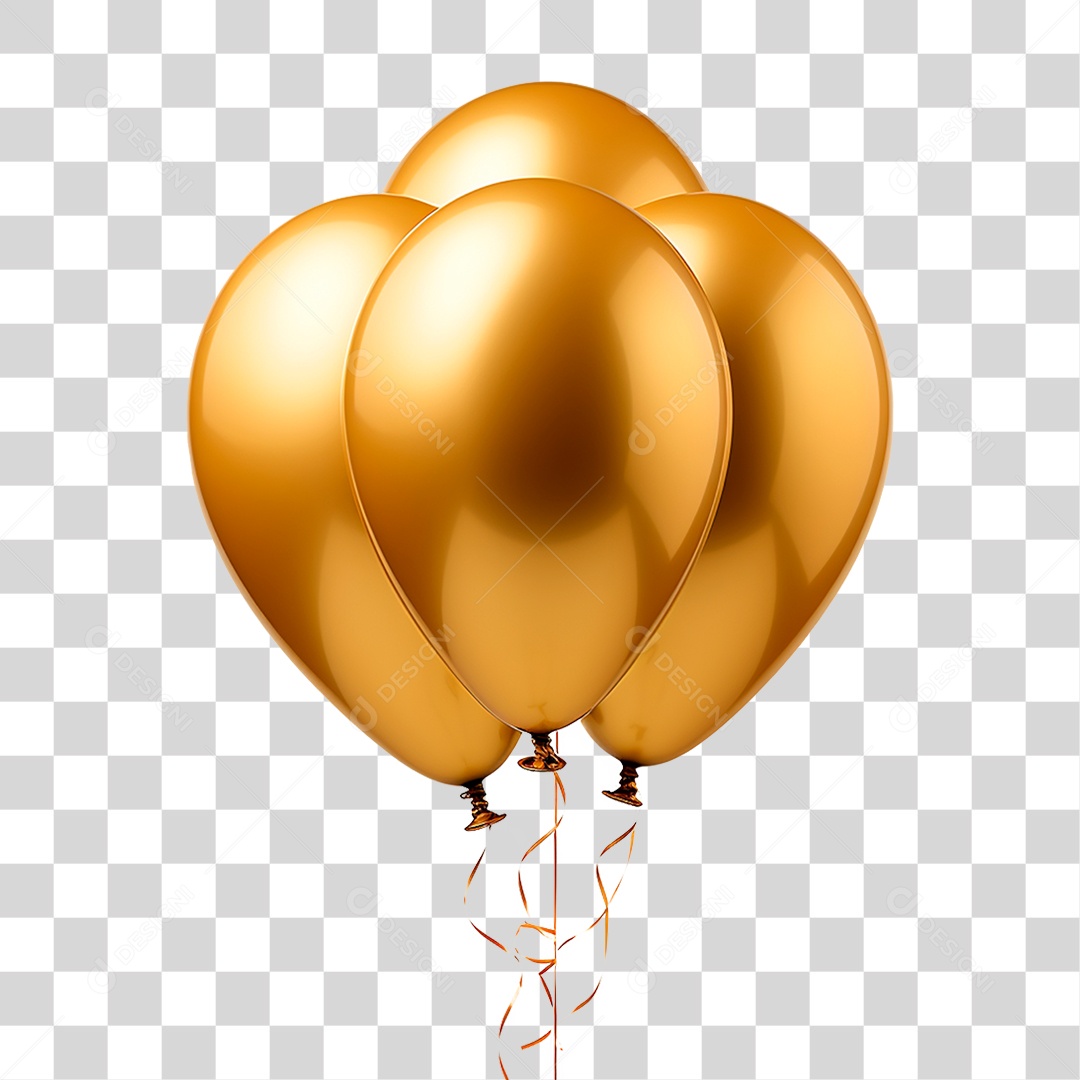 Balões de Ar Enfeites Decorações PNG Transparente