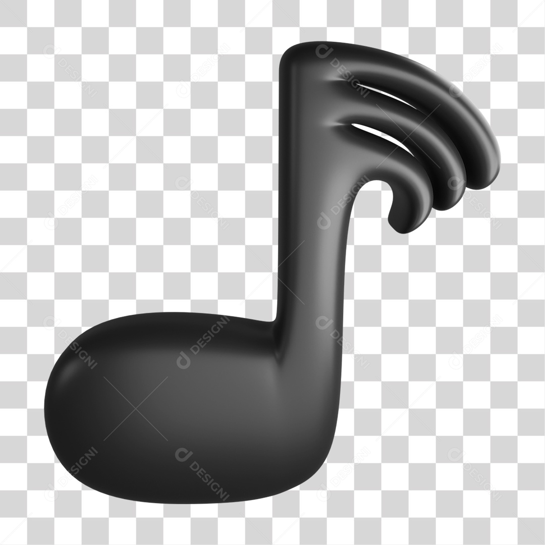 Notas Musicais PNG Transparente