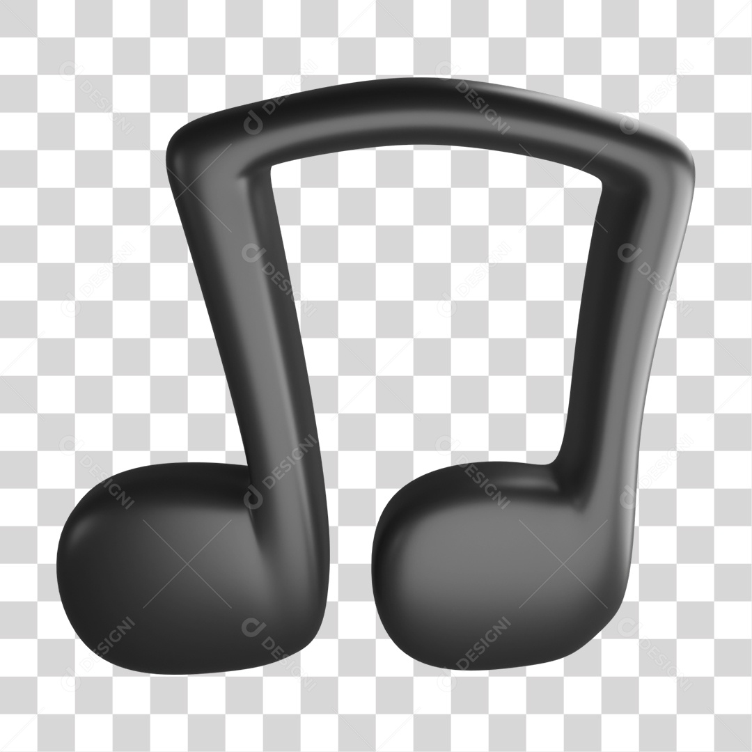 Notas Musicais PNG Transparente