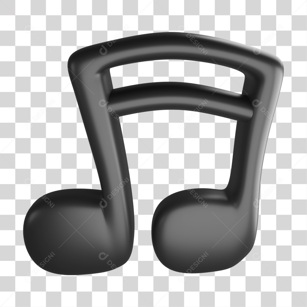 Notas Musicais PNG Transparente