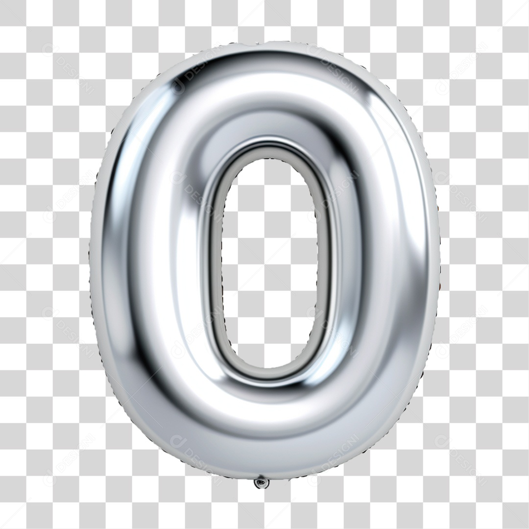 Balões Numéricos Enfeites Natalinos PNG Transparente