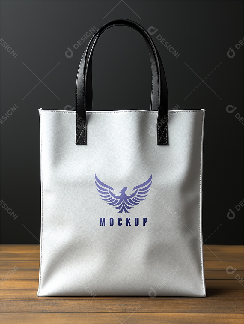 Modelo de Mockup de Sacola PSD Editável