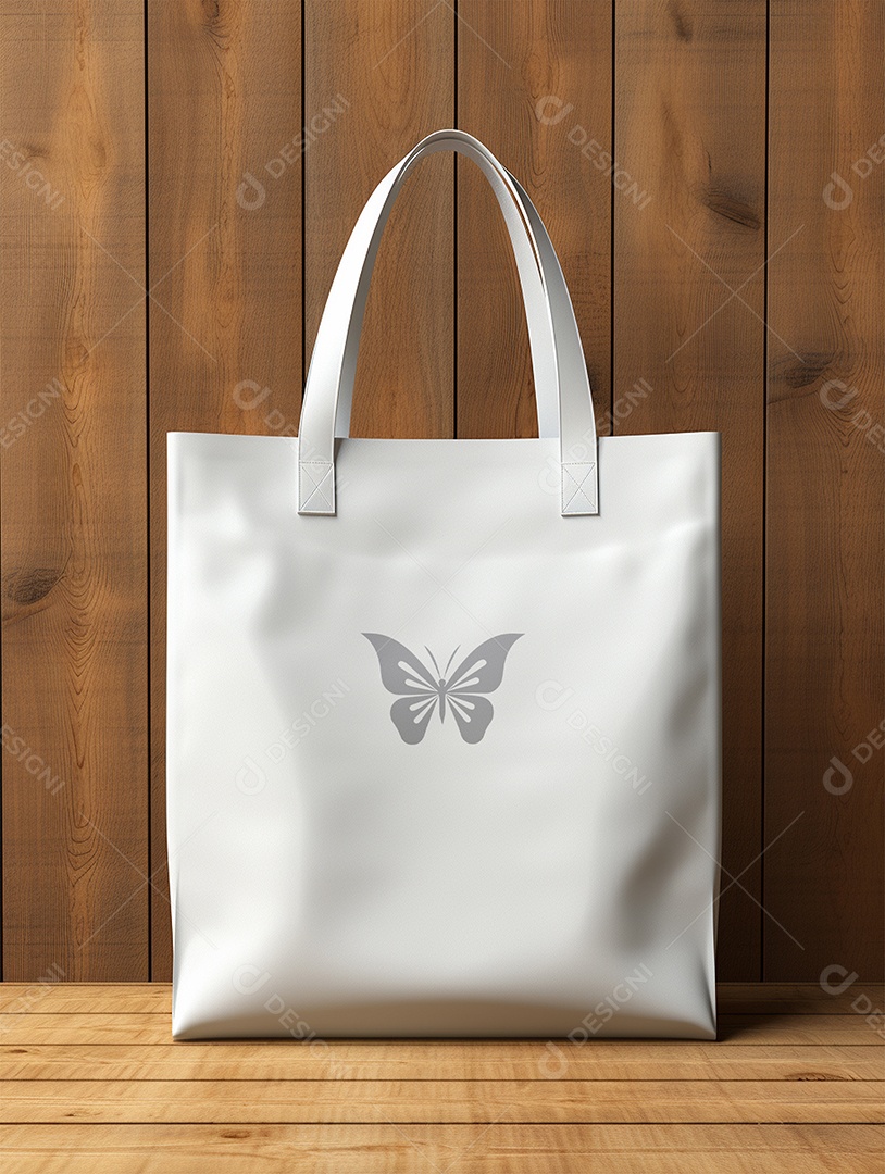 Modelo de Mockup de Sacola PSD Editável