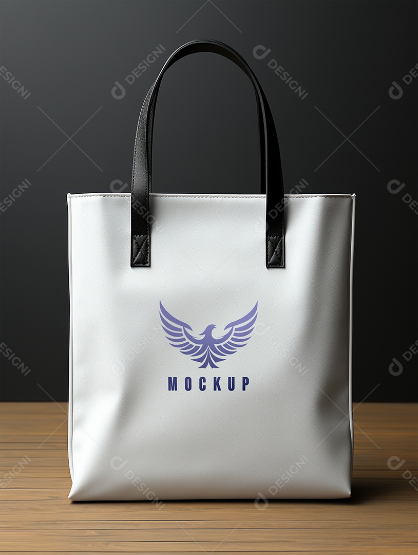 Modelo de Mockup de Sacola PSD Editável