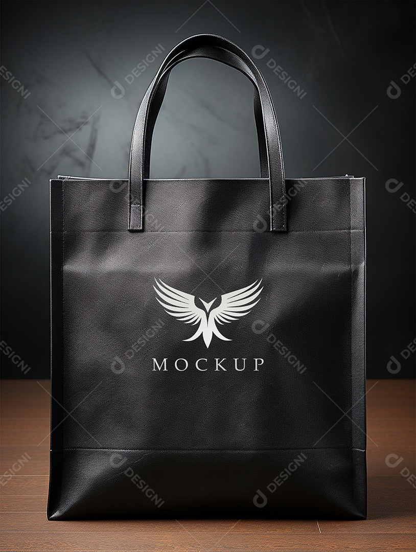 Modelo de Mockup de Sacola PSD Editável