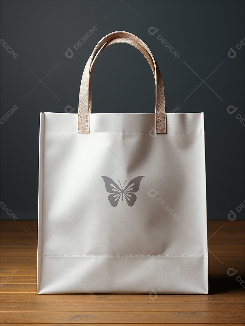 Modelo de Mockup de Sacola PSD Editável