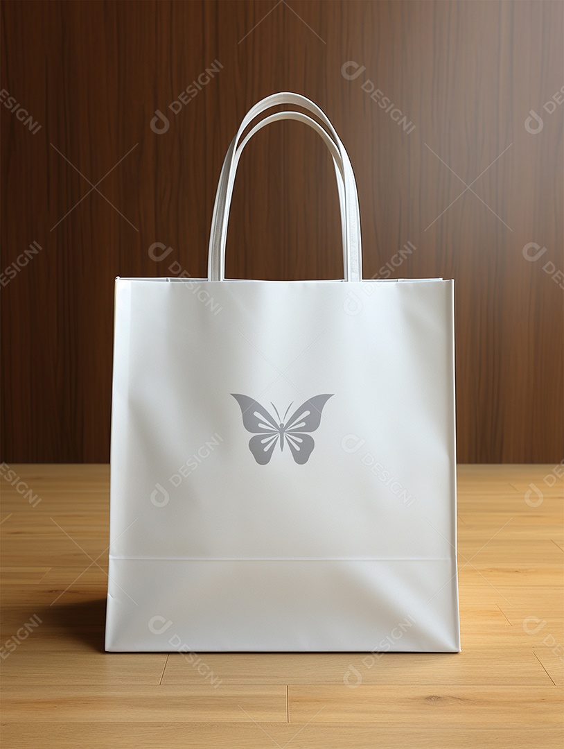 Modelo de Mockup de Sacola PSD Editável