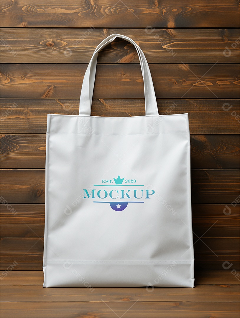 Modelo de Mockup de Sacola PSD Editável