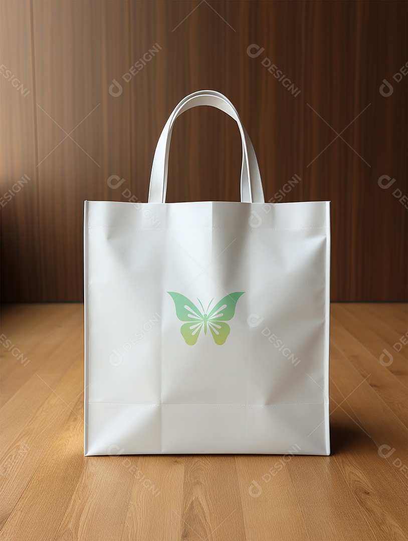 Modelo de Mockup de Sacola PSD Editável