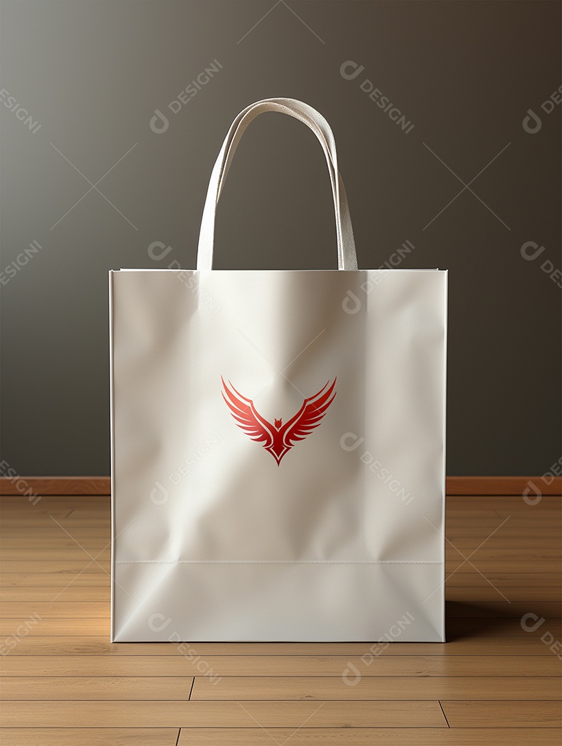 Modelo de Mockup de Sacola PSD Editável