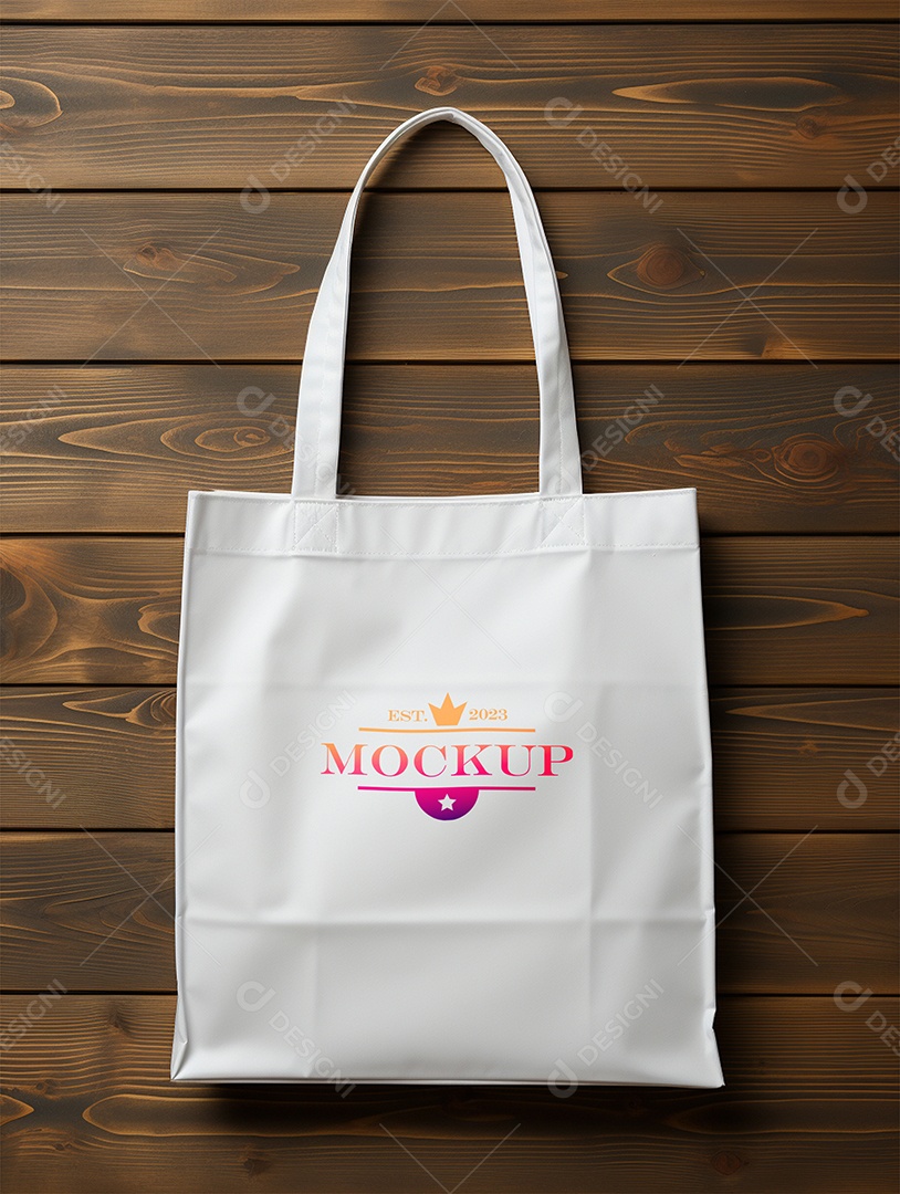 Modelo de Mockup de Sacola PSD Editável