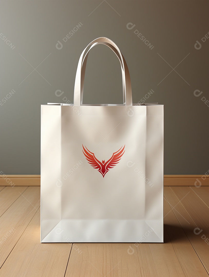 Modelo de Mockup de Sacola PSD Editável