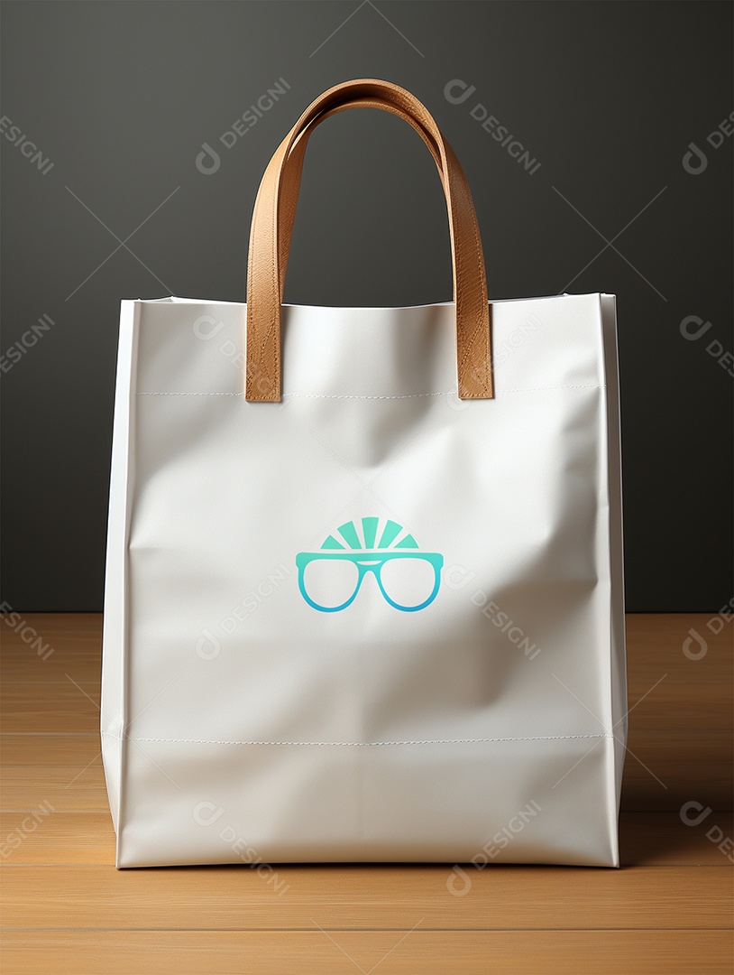 Modelo de Mockup de Sacola PSD Editável