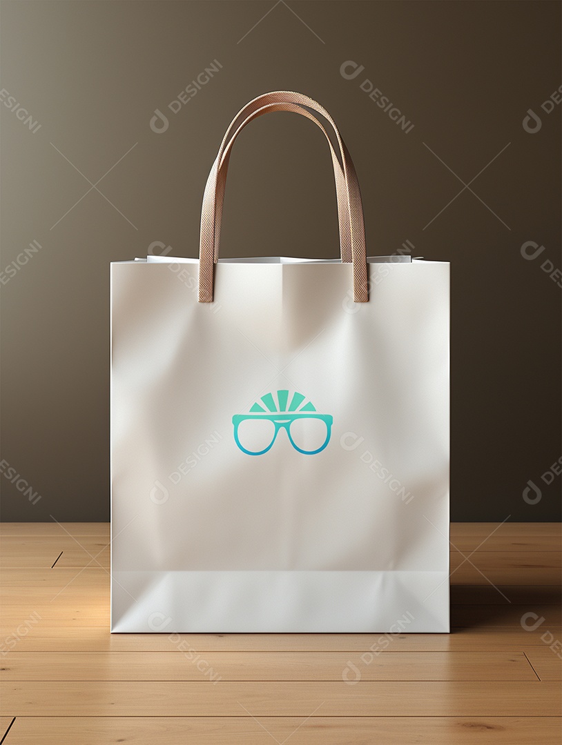 Modelo de Mockup de Sacola PSD Editável