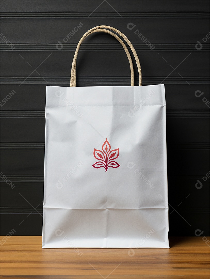 Modelo de Mockup de Sacola PSD Editável