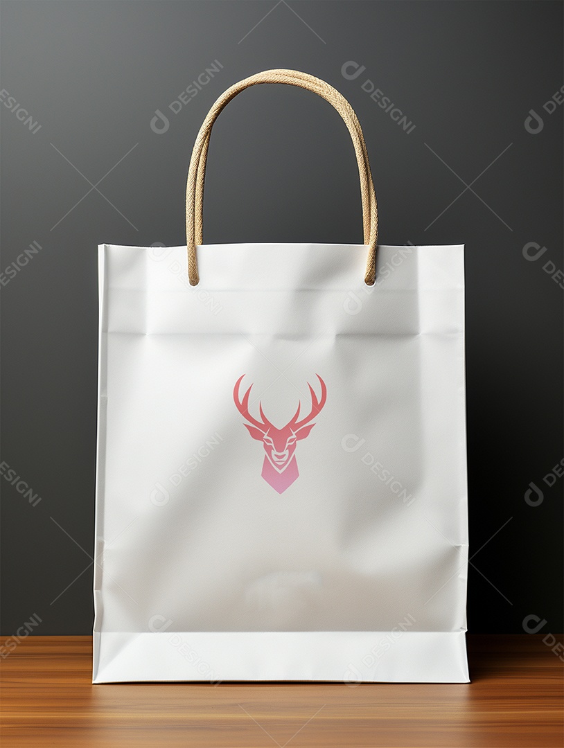 Modelo de Mockup de Sacola PSD Editável