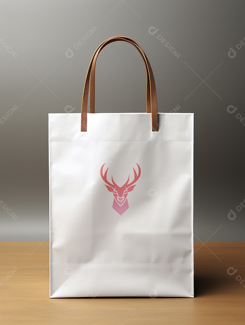 Modelo de Mockup de Sacola PSD Editável