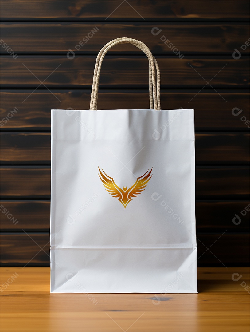 Modelo de Mockup de Sacola PSD Editável