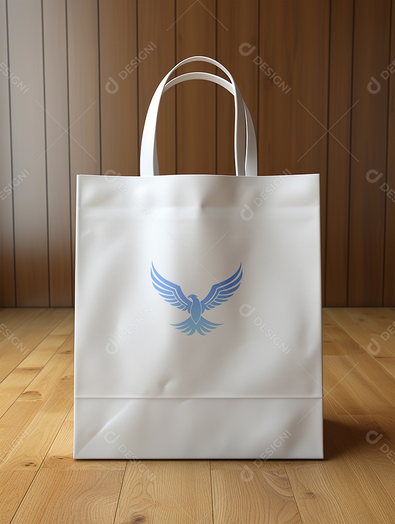 Modelo de Mockup de Sacola PSD Editável