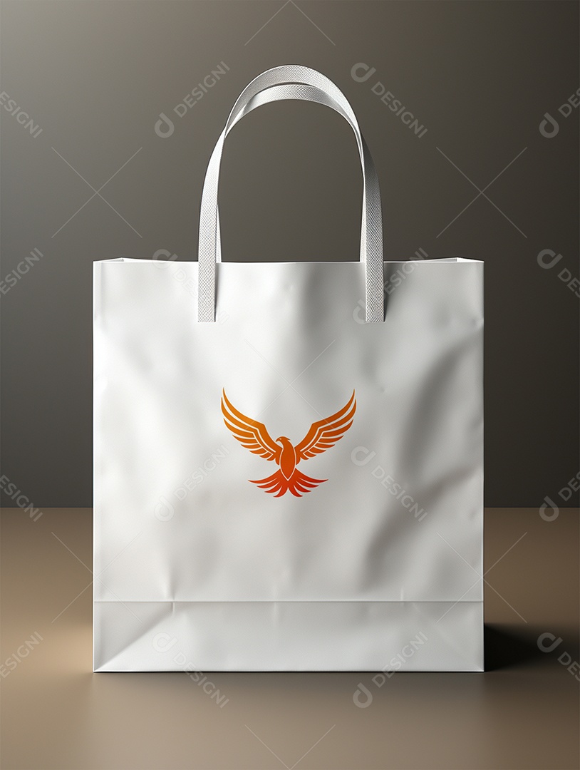 Modelo de Mockup de Sacola PSD Editável