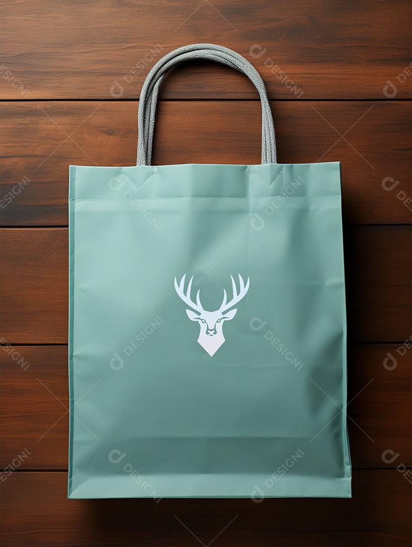 Modelo de Mockup de Sacola PSD Editável