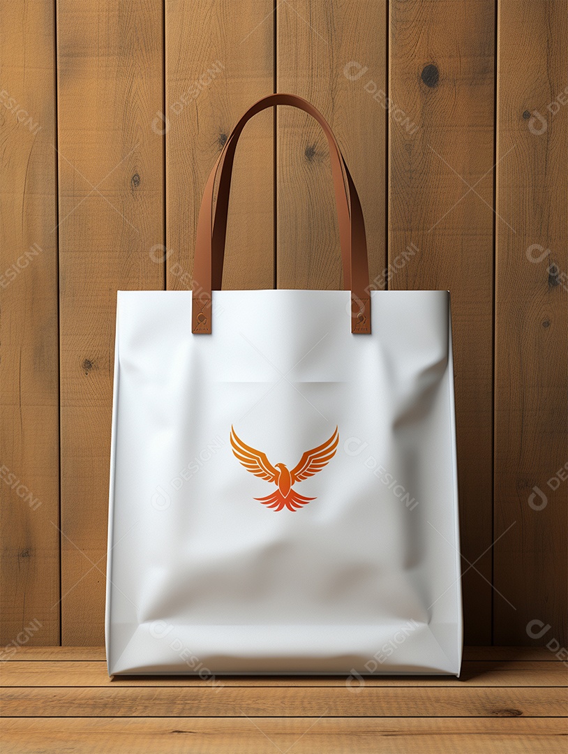 Modelo de Mockup de Sacola PSD Editável