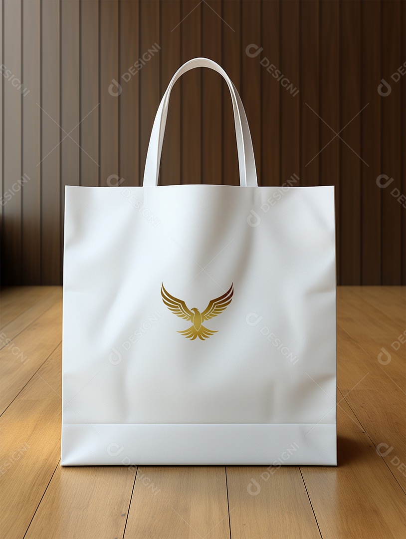 Modelo de Mockup de Sacola PSD Editável